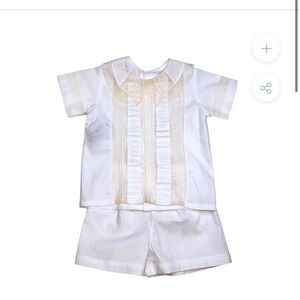 Phoenix & Ren White Rowan Short Set